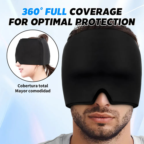 Gorro Para Migraña De Gel Con Compresión Fría Y Caliente