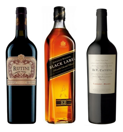 Johnnie Walker Black Label / Premium Wines.