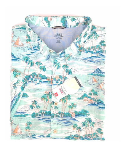 Camisa Izod - Hawaiana Exclusiva Decoración.