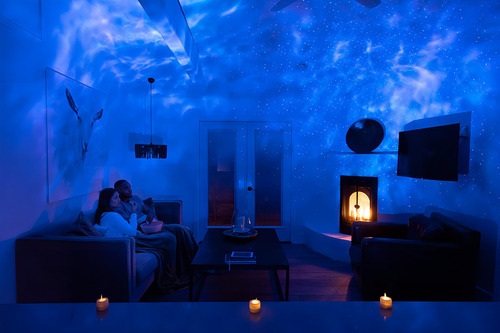 Proyector Led Blisslights, Estilo Nebulosa, Sin Estrellas