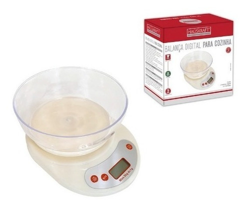 Imagem 2 de 3 de Balança De Cozinha Digital Haüskraft Blca-002