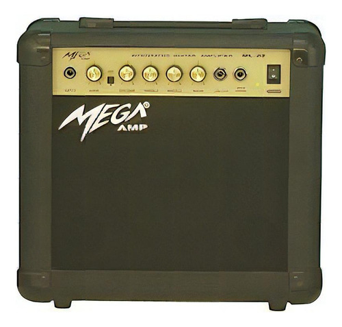 Amplificador Mega Amps ML ML20 Híbrido para guitarra de 20W