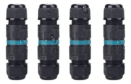 PEBA® Conector De Cable Estanco IP68,Cajas De Conexiones Impermeables, Conectores Electricos Rapidos De 4