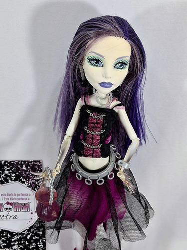 Boneca Spectra Vondergeist Básica Monster High Mattel 01 (Usado)