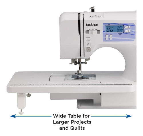 Máquina De Coser Y Acolchar Brother Hc1850 185 Stitches Lcd