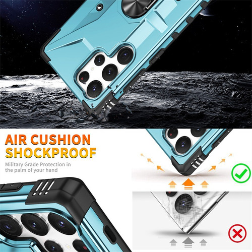 Funda Uso Rudo Anillo Soporte Samsung Galaxy A0/a1/a2/a3