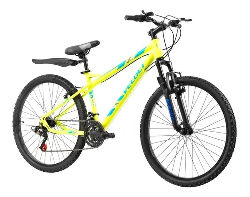 Bicicleta Veloci Deus Rodada 26 Amarillo De Monta a 6 598.9