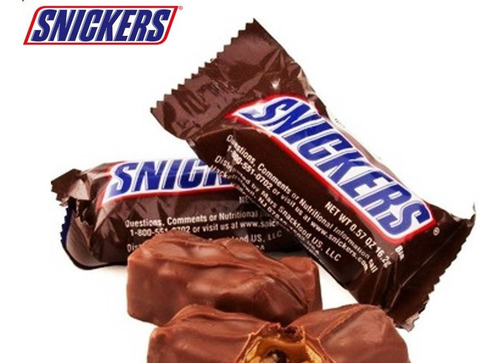 Snickers Mini Importado Pack 5 Unidades