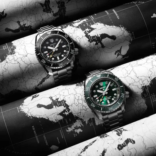 Relógio Seiko Prospex Spb381j1 Gmt Marine Green Automático