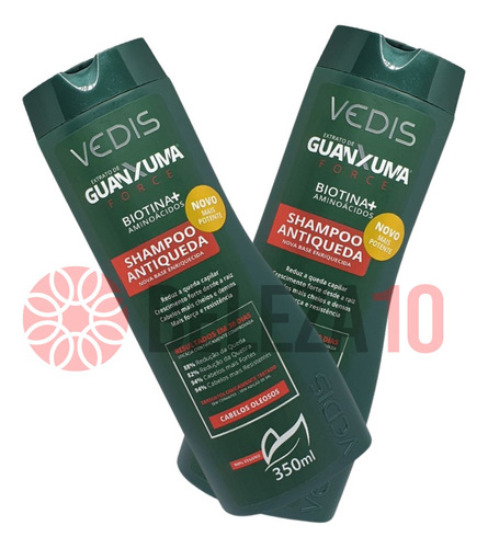 Shampoo Guanxuma Force Cabelos Oleosos 350ml Vedis