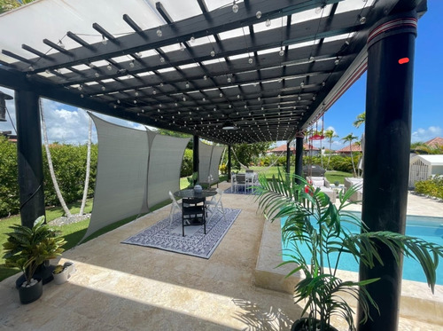 Cap Cana-green Village,venta De Villa Remodelada De 2hab