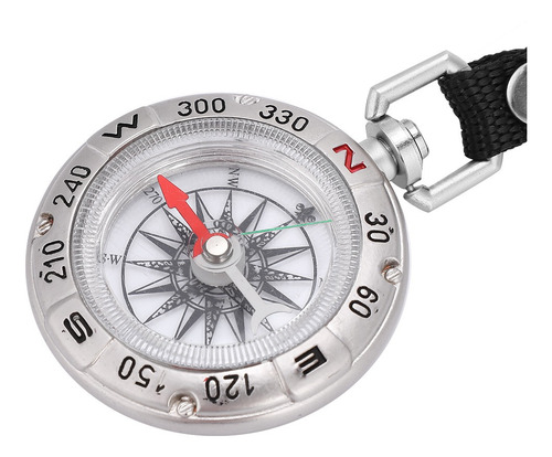 Supervivencia Brújula Portátil Mini Reloj De Bolsillo Llaver