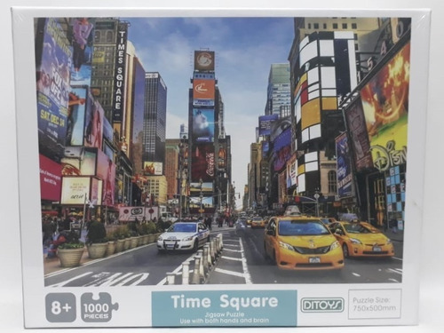 Puzzle 1000 Pzs Time Square- Ditoys