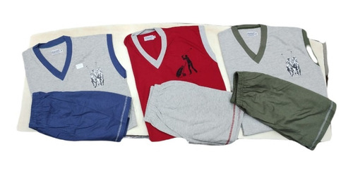 Imagen 4 de 8 de Pijama Musculosa Pantalón Corto