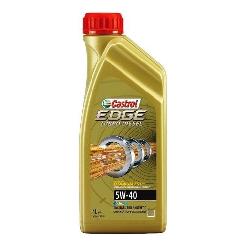 Aceite Castrol Edge Turbo Diesel 5w40 Auto Sintetico 1litro