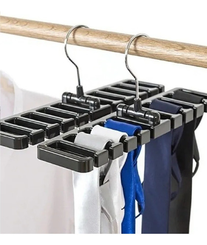 Imagem 1 de 9 de 2 Cabide Organizador Porta Cintos Gravatas Lenços Bolsas E +