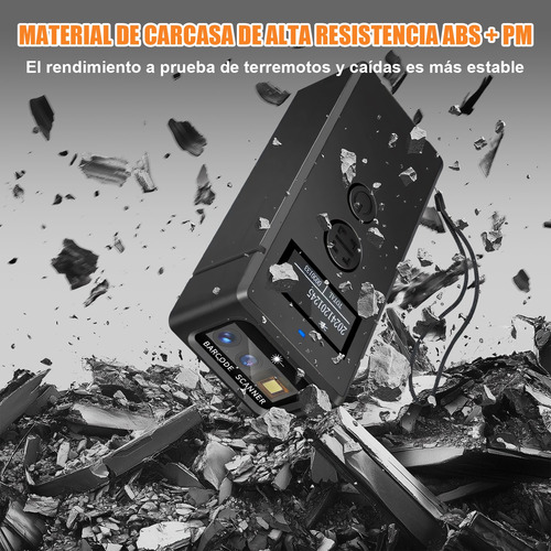 Mini Lector De Códigos De Barras 2.4 G Inalambrico/bt/usb