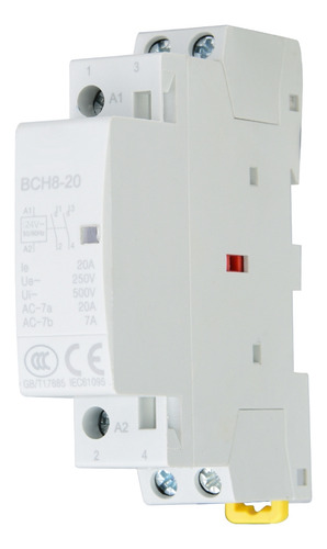 Contactor De Corriente Alterna Doméstico 2p 20a 2no 24v 220v