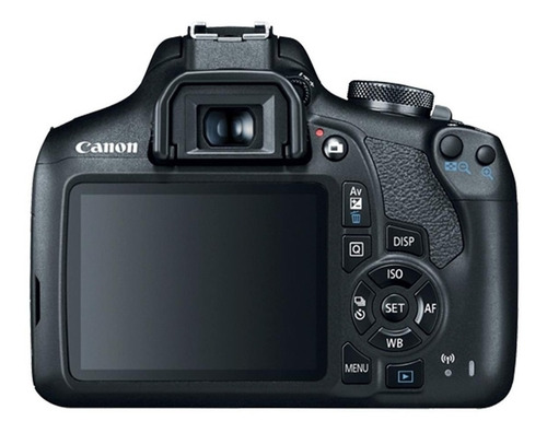 Canon EOS Rebel T7 Kit 18-55mm & 55-250mm DSLR color negro