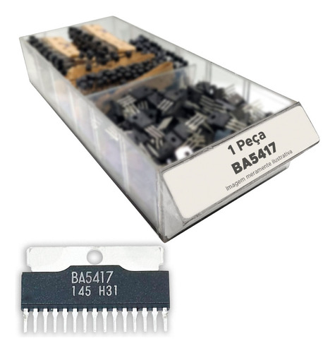2x Circuito Integrado Ba5417 = Ba 5417 - Pente 15 Pinos