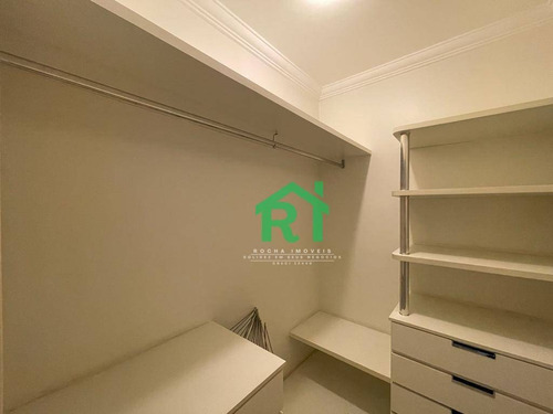 Imagem 20 de 30 de Apartamento Frente Mar, 4 Dormitórios Sendo 3 Suítes, 2 Vagas, Área De Lazer, Astúrias, Guarujá/sp - Ap5783
