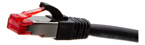 Cabo De Conexão Triplett Cat6a 10 Gbps 26 Awg 30 M Preto