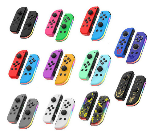 1 Par De Controles Sem Fio Para Nintendo Joycon Switch