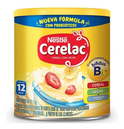 Cerelac Infantil 1 + Años Cereal Con Leche 1kg Envío Gratis