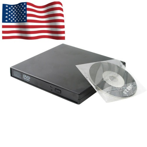 Unidad De Quemador De Nuevo Usb 2.0 Externa Dvd Combo Cd-rw 