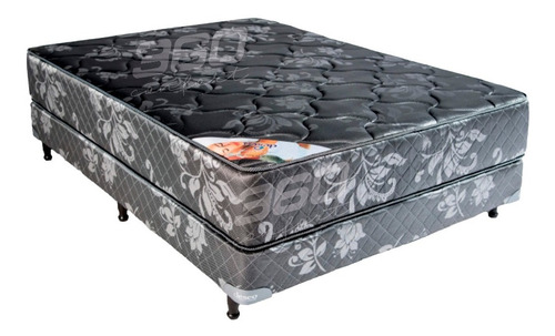 Imagen 1 de 5 de Sommier Deseo Ambar New - 2 Plazas 140x190x28 Cuotas