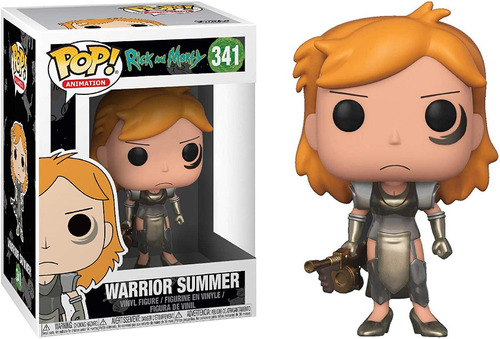 Muñeco Funko Pop Warrior Summer Rick Morty Coleccion Rdf1