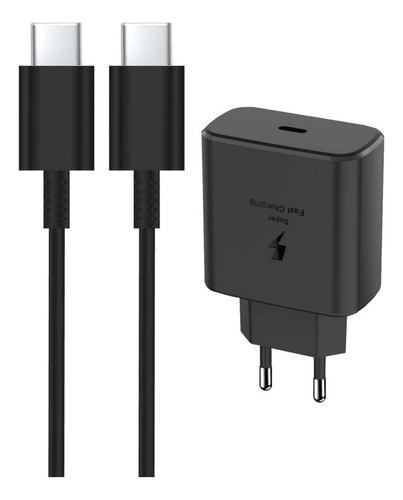 Carregador Lehmox Le-356 Usb-c Preto Super Rápido