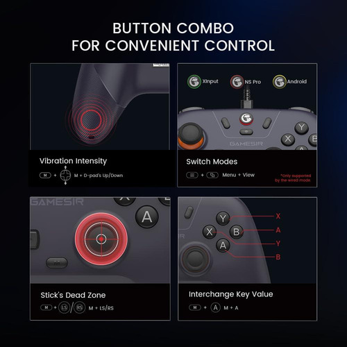 Controlador Inalámbrico Gamesir Nova Lite Para Pc Y Móvil