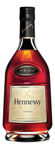 Paquete De 3 Cognac Hennessy Vsop Est. Metálico Rojo 700 Ml