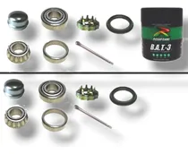 Comprar 4 Baleros 2 Retenes 2 Seguros Rueda Tras Vw Gol 09-15 S\u002Fabs