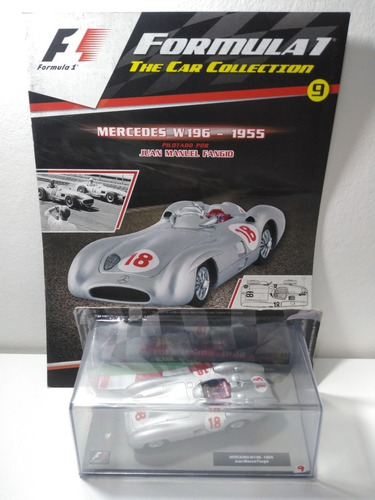 Formula 1 Salvat Mb W196 N° 9 J. M. Fangio Cordoba