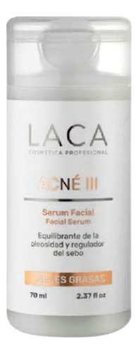 Serum Acne Iii Con Niacinamida Equilibrante Regulador Laca Momento de aplicación Día/Noche Tipo de piel Grasa