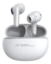 Comprar Audífonos Inalámbrico Bluetooth Argom SkeiPod Enc E20 Blanco