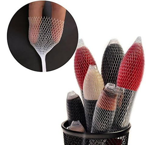 100 Uds Protector De Brochas De Maquillaje, Brocha De De De