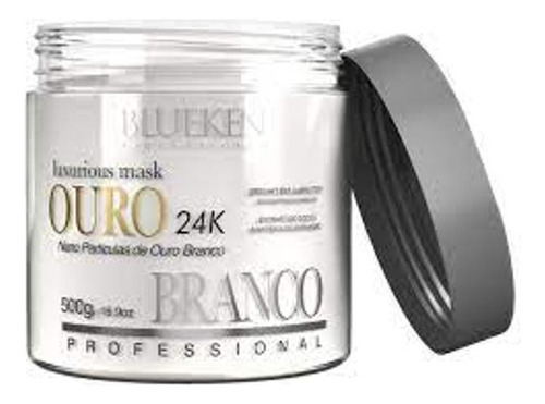 Mascara Hidratacao Profissional Ouro Branco 500g Blueken