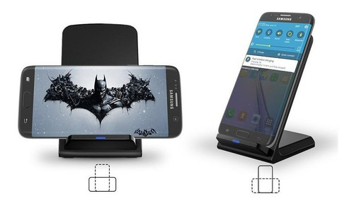 Cargador Inalámbrico Rapido Fast Charge Samsung S8 S9 Note 8