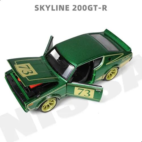 Maisto Design 1:24 1973 Nissan Skyline 2000gt-r (kpgc110)