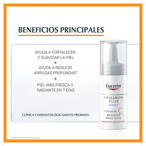 Booster Anti Edad Eucerin Hyaluron Filler Vitamina C 8ml