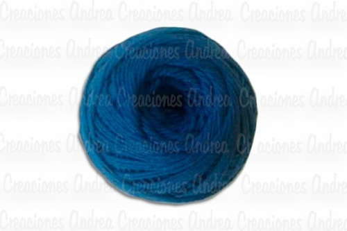 Pabilo De Color Azul Rey Para Tejer 40 Gr. 100% Algodón