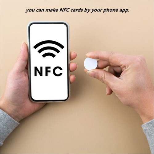 200 Unidades/juego De Tarjetas Nfc 215, Monedas De Pvc, Telé