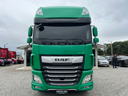 Daf Xf 480 Cab. Super Space 6x2 Verde Ano 2023 Daf 480 Mola