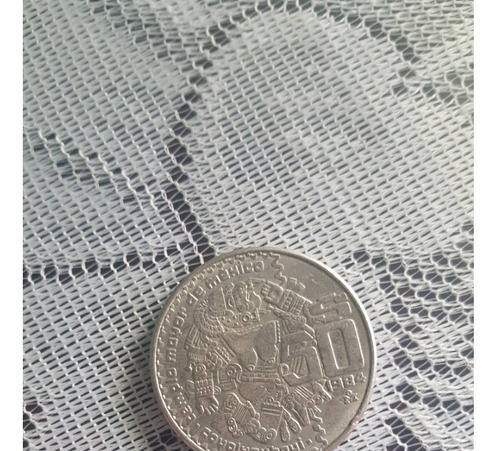 Moneda 50 Pesos De 1984