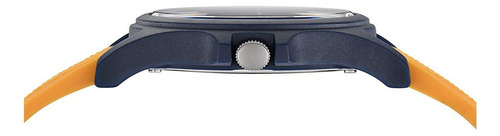 Nautica N83 Napjss222 N83 Java Sea Blue/orange Reloj De Cor