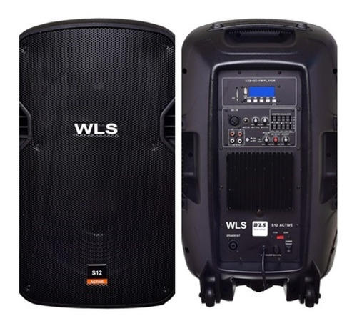 Caixa Acústica Wls S12  Ativa 250w Com Bluetooth