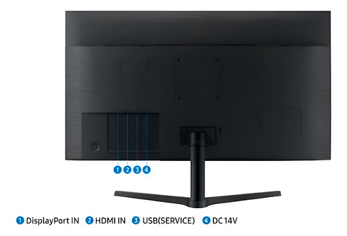 Monitor Gamer Samsung 32'' Full Hd 75hz 8ms Dp Hdmi Freesync